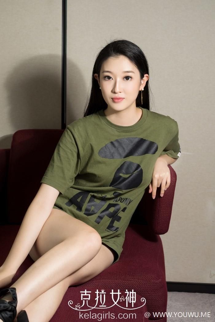[KeLaGirls克拉女神] 2017.03.19 黑丝衬赤足 思茹