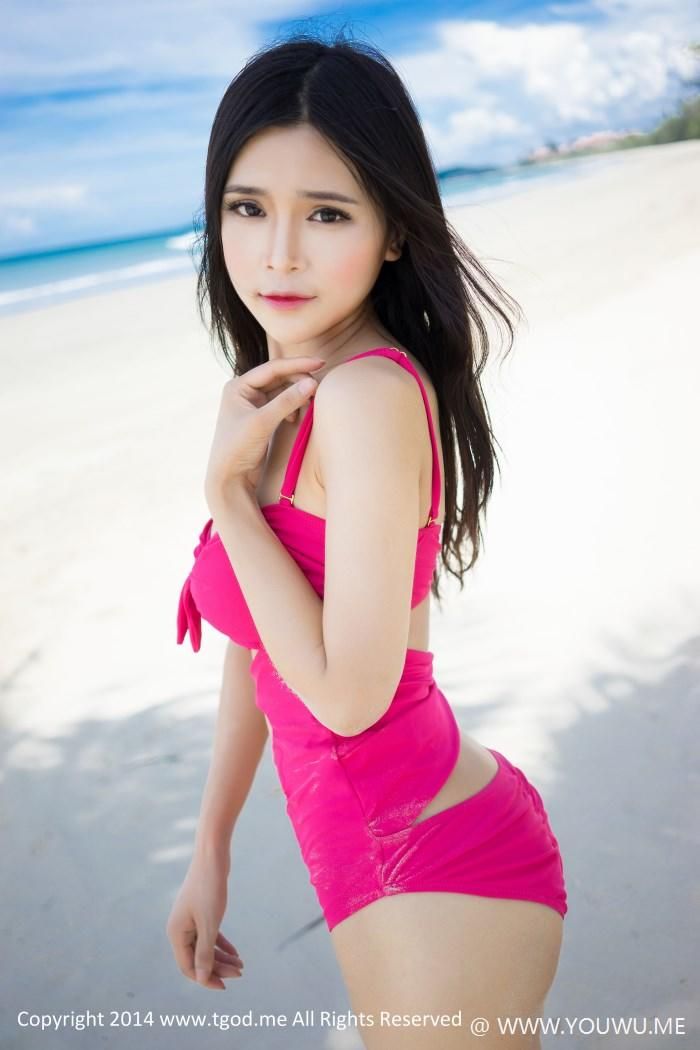 [TGOD推女神] 2014.12.18 沙巴旅拍第2弹 氧气靓模张美荧致命诱惑