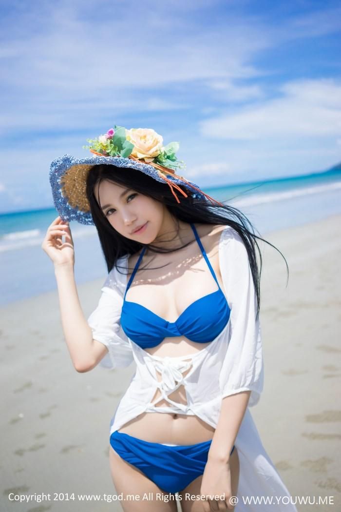 [TGOD推女神] 2014.12.31 沙巴旅拍 沙滩仙子 绮里嘉Ula 第三弹