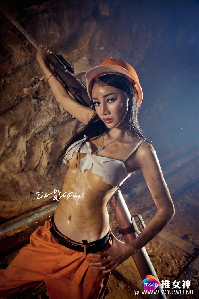 [TGOD推女神] 2016.02.17 矿工女神 婕西儿jessie