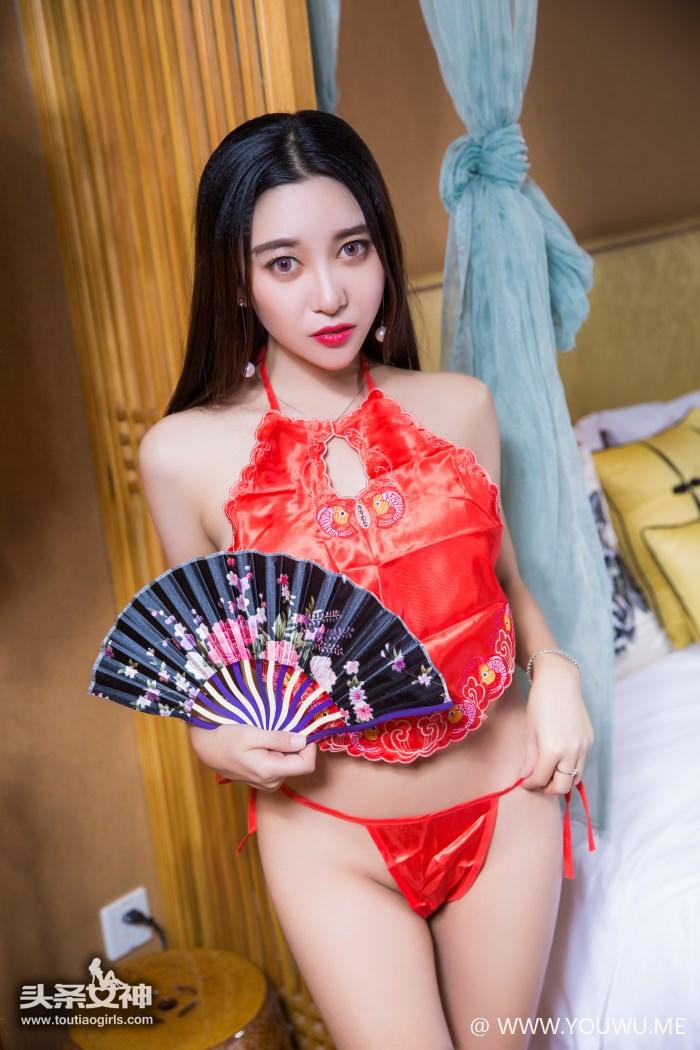 [TouTiao头条女神] 2017.03.11 NO.290 李梓熙 红肚兜