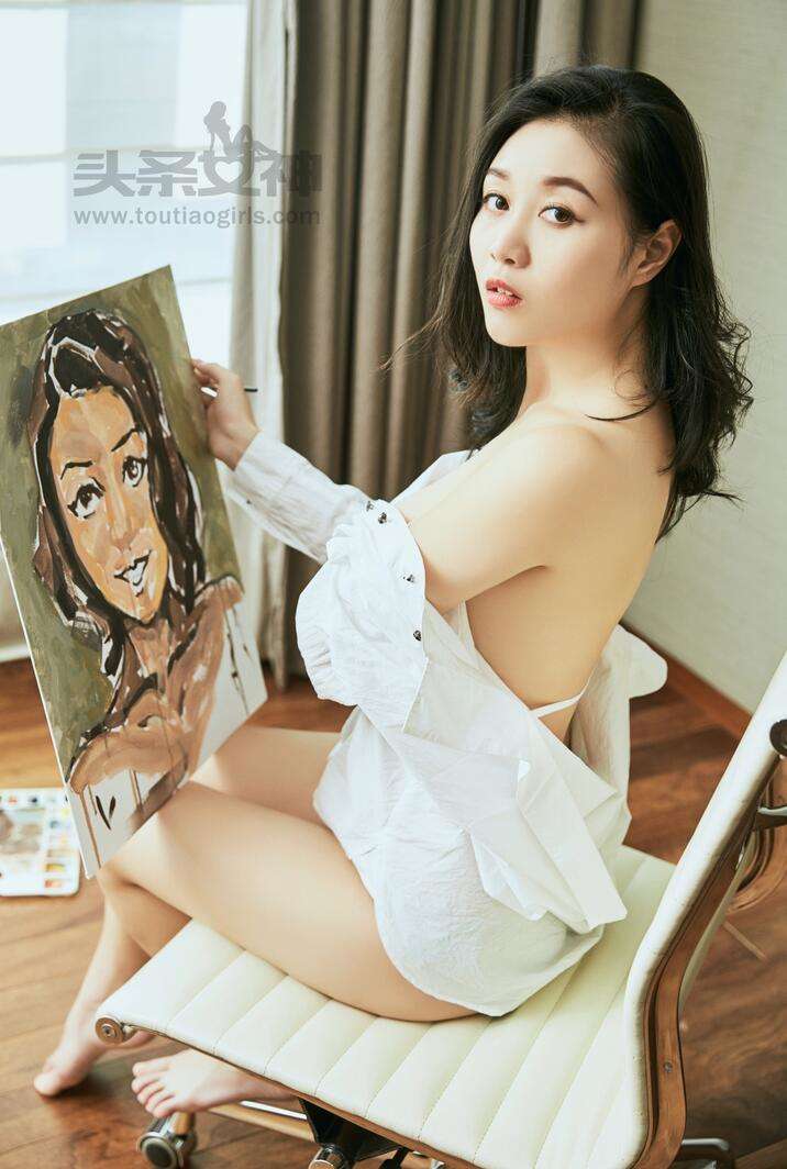 [TouTiao头条女神] 2017.03.22 NO.300 张梓然 画中的维纳斯