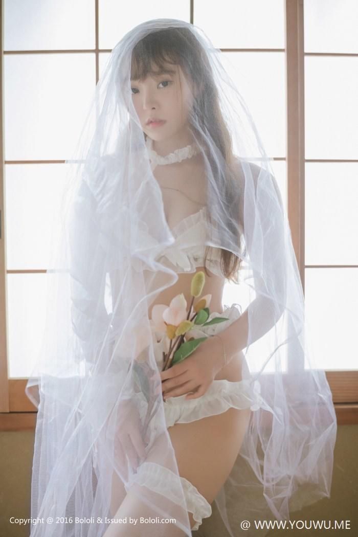 [BoLoLi波萝社] 2017.07.24 BOL090 白纱少女与花 柳侑绮