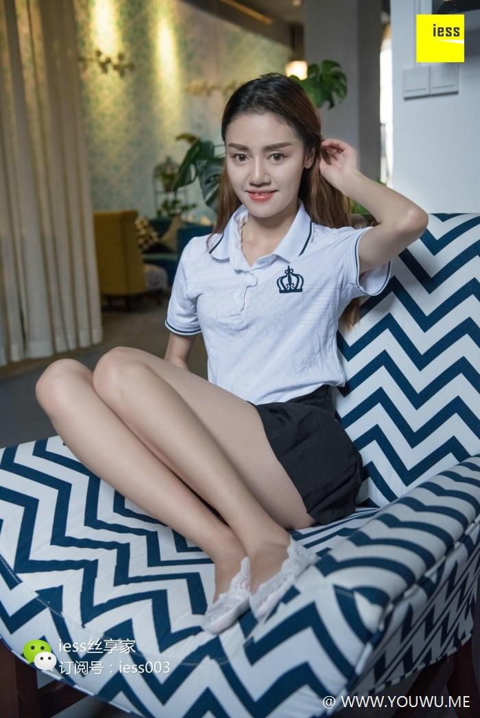 [IESS异思趣向] 2017.11.10 丝享家101：雪白的船袜美足 晶晶