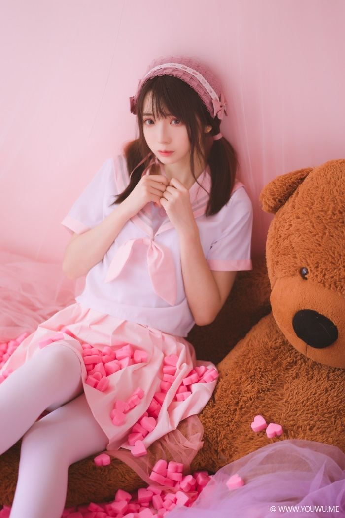 COS美女 疯猫ss – 丝袜狂想曲(粉)-像素点
