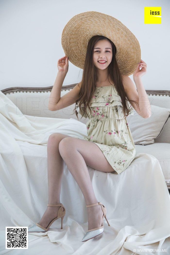 [IESS异思趣向] 2018.12.12 丝享家379：九妹碎花裙灰丝 九妹