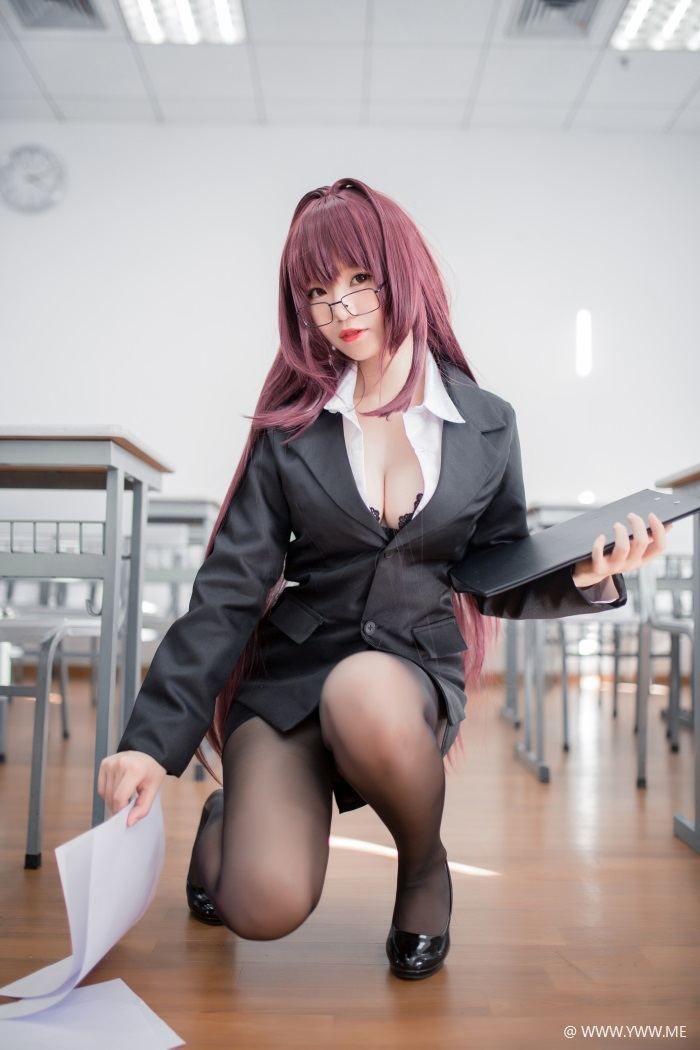 性感人气COSER Yoko宅夏Cos – 斯卡哈教师-像素点