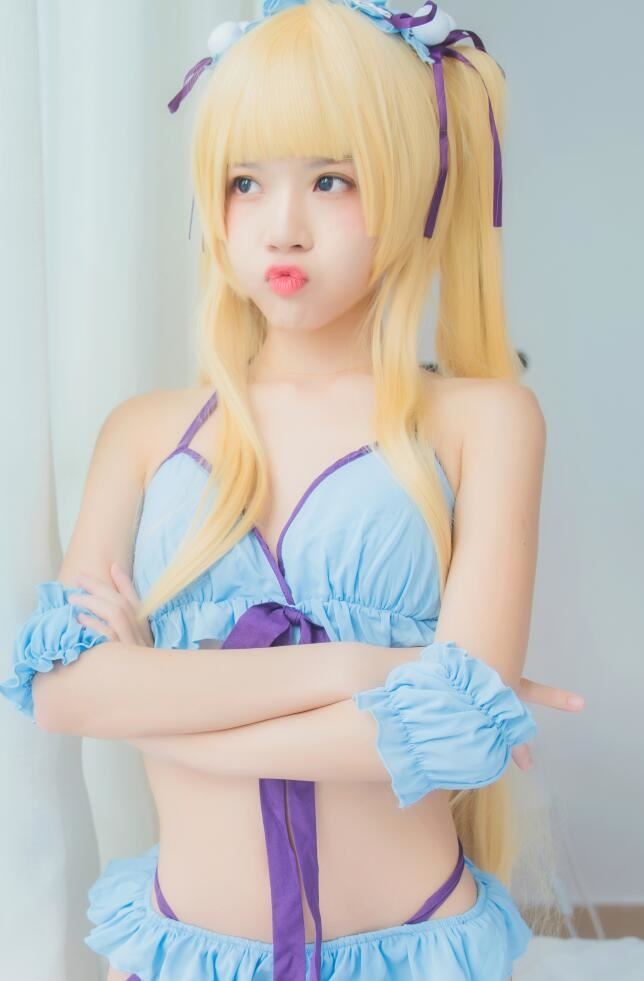 萝莉风COS 桜桃喵 – 英梨梨COS 01