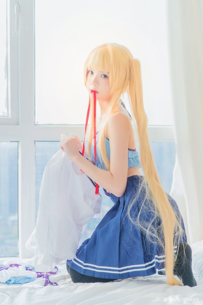 萝莉风COS 桜桃喵 – 英梨梨COS 02-像素点