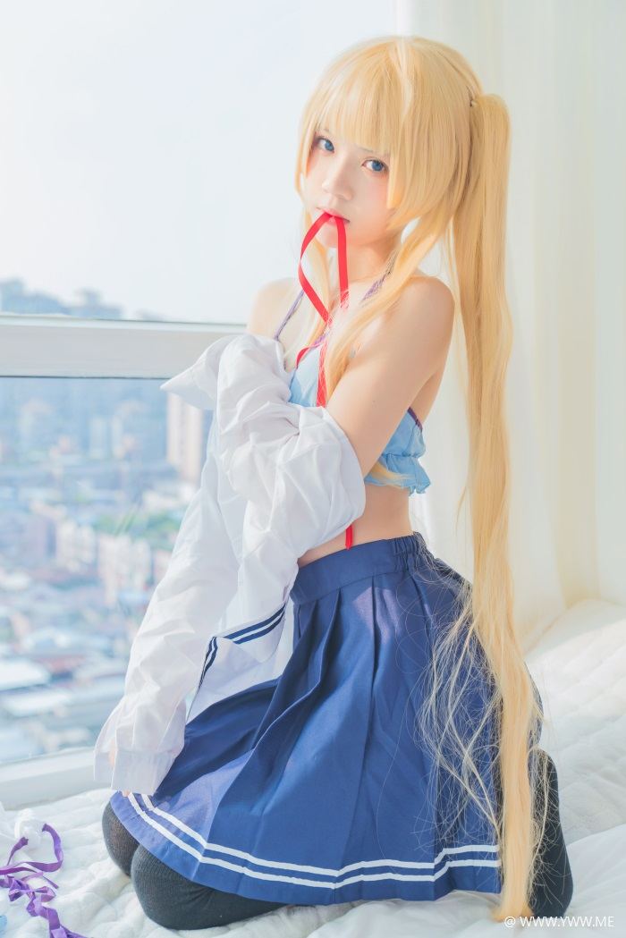 萝莉风COS 桜桃喵 – 英梨梨COS 02-像素点