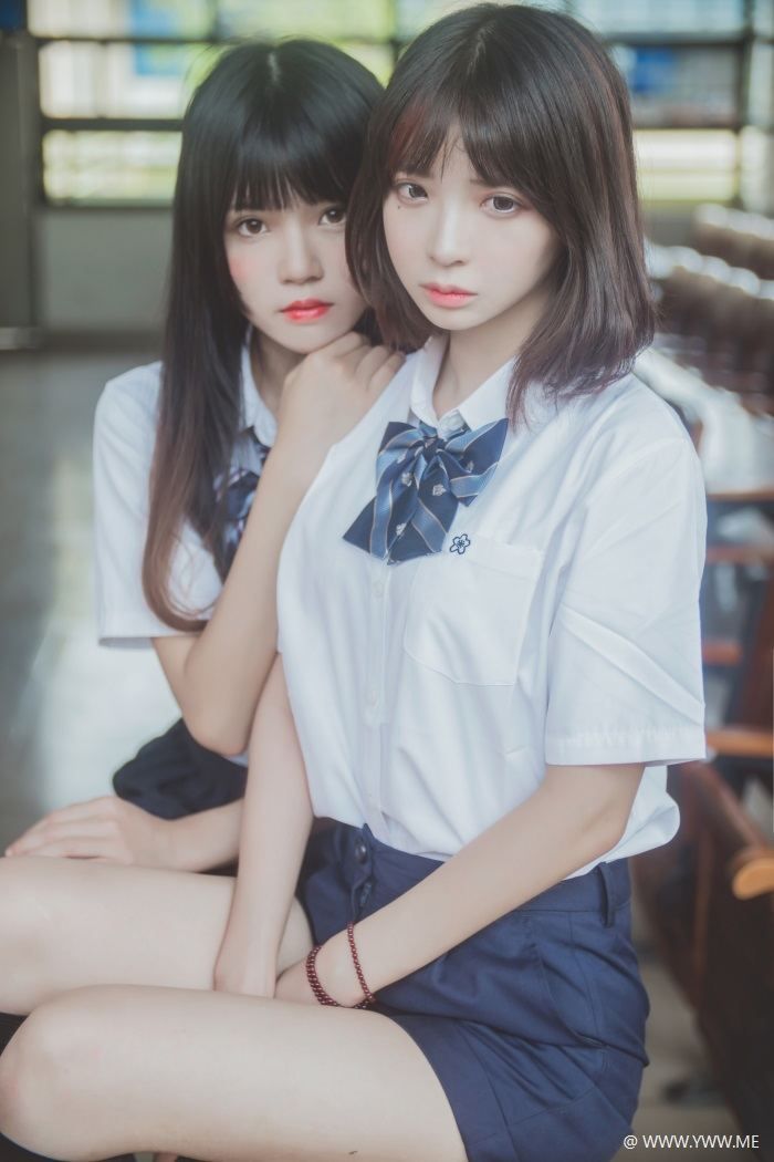 萝莉风COS 桜桃喵&疯猫ss – JK百合1-像素点