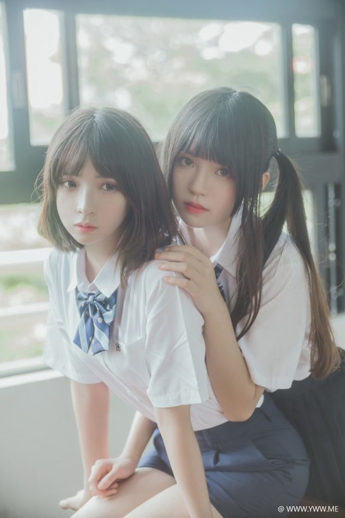 萝莉风COS 桜桃喵&疯猫ss – JK百合1-像素点