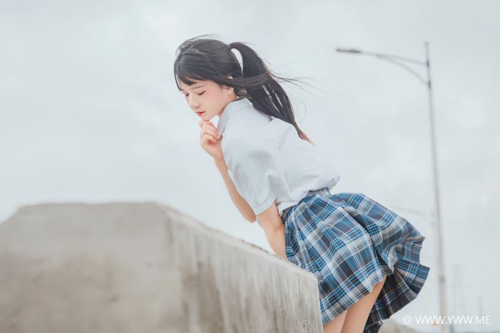 萝莉风COS 桜桃喵 – 耳畔的风-像素点