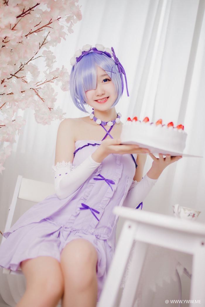 萌系小姐姐木绵绵OwO – 雷姆生日-像素点