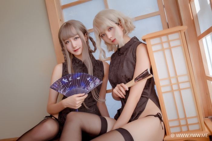 萌系小姐姐木绵绵OwO – 魔女旗袍&小野妹子-像素点