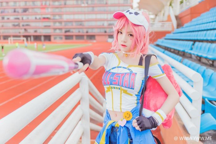 萝莉风COS 桜桃喵 – 木兰星元-像素点