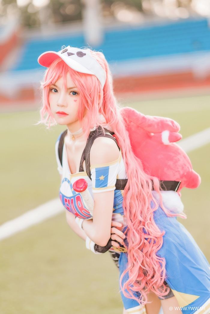 萝莉风COS 桜桃喵 – 木兰星元-像素点