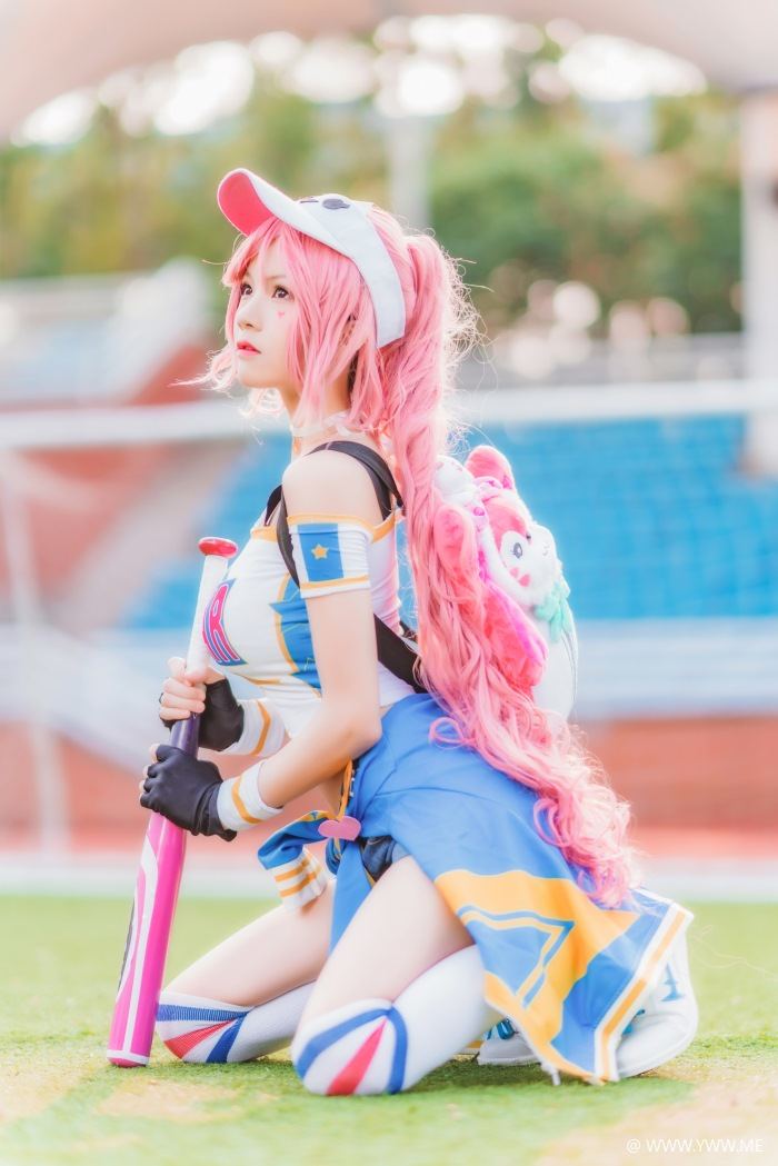萝莉风COS 桜桃喵 – 木兰星元-像素点