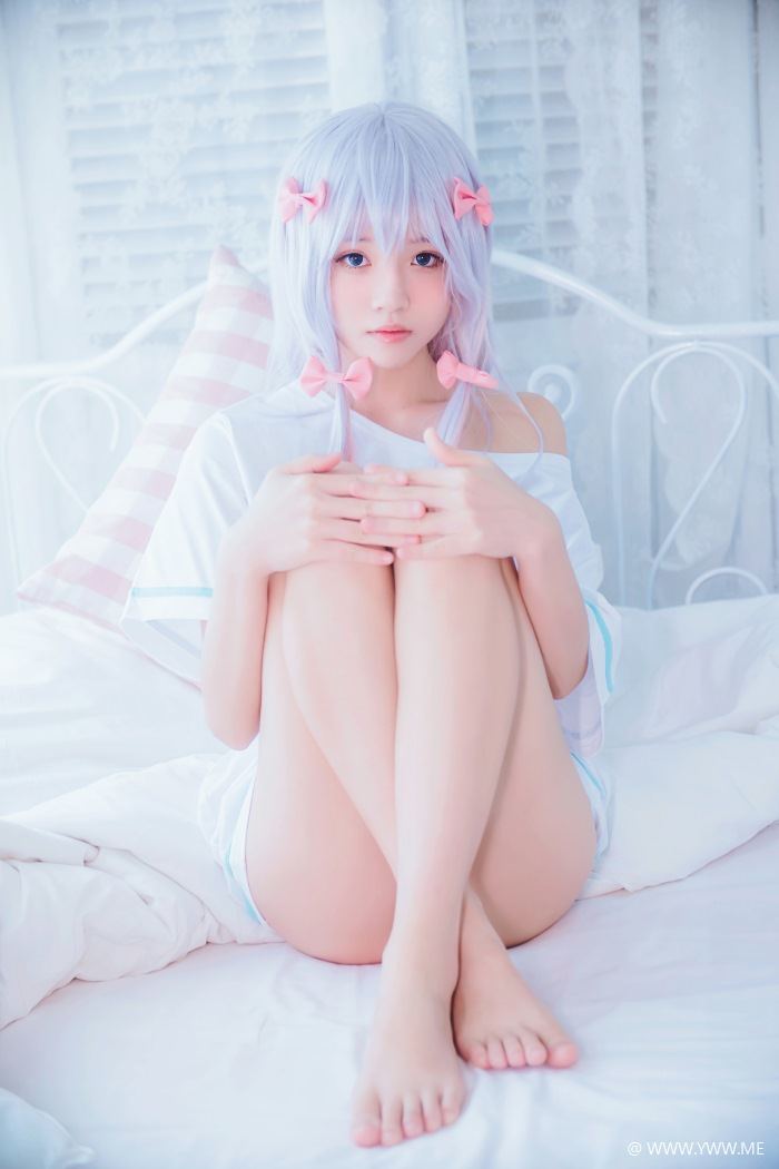 萝莉风COS 桜桃喵 – 纱雾COS-像素点