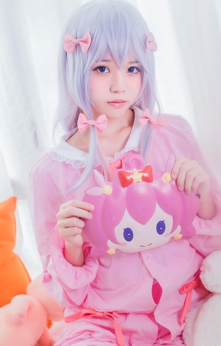 萝莉风COS 桜桃喵 – 纱雾COS