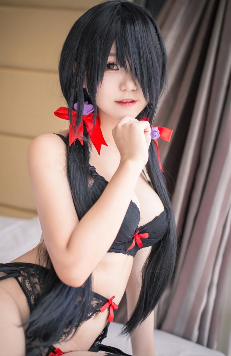 性感人气COSER Yoko宅夏Cos – 狂三内衣