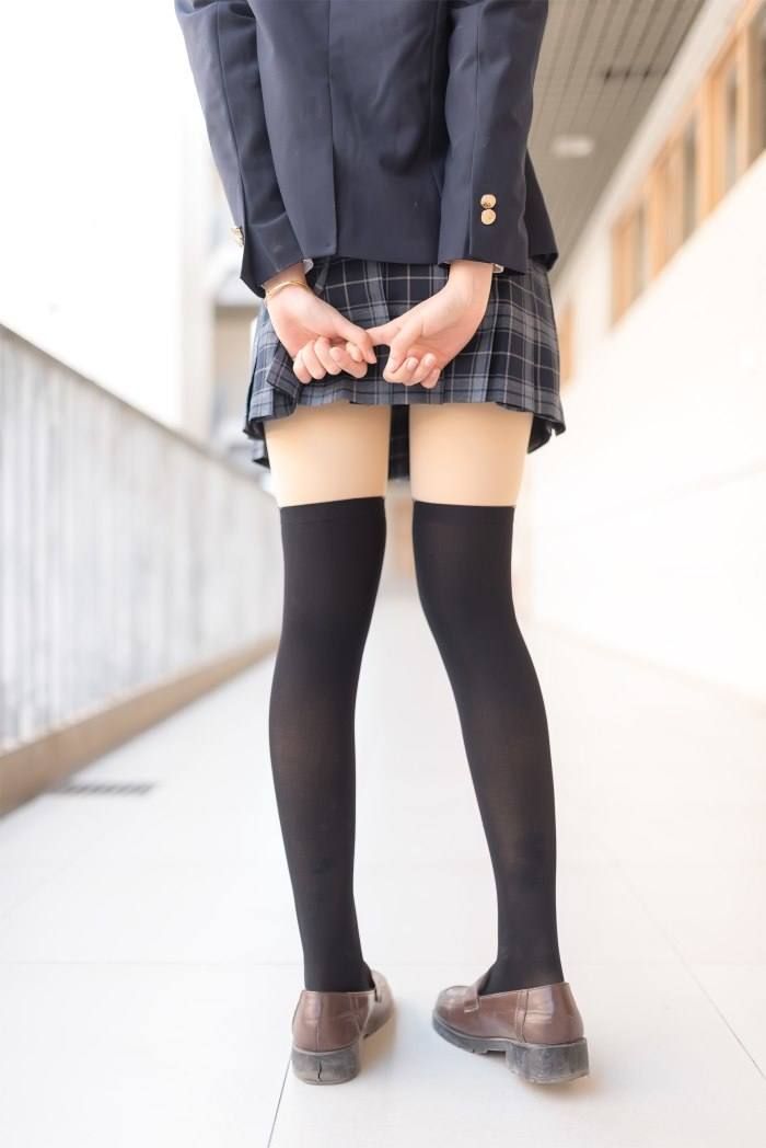 风之领域写真 NO.016 日系黑丝校园风-像素点