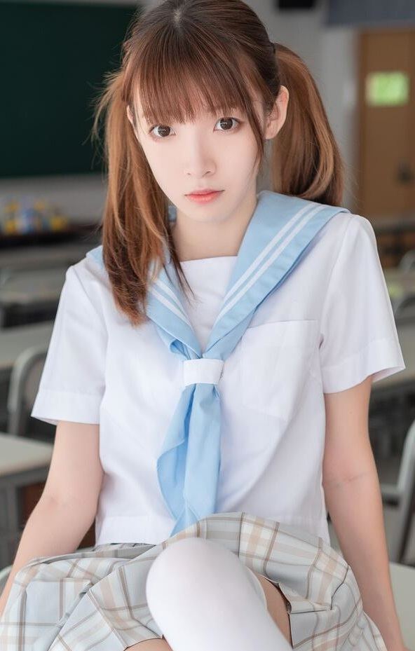 风之领域写真 NO.041 教室水手服白丝