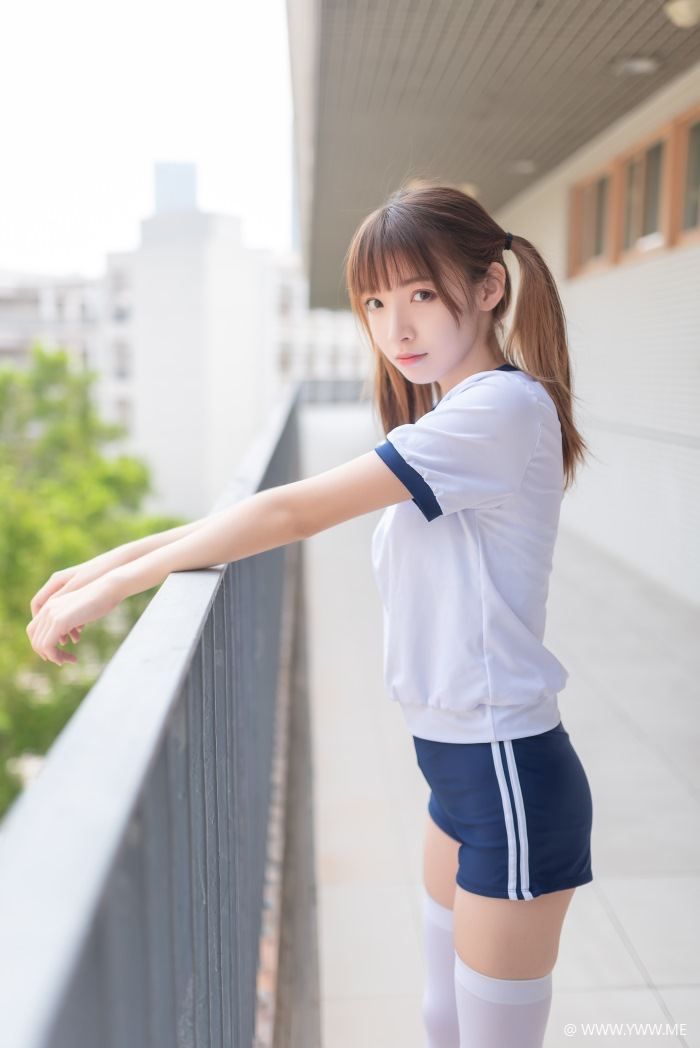 风之领域写真 NO.045 清新体操服白丝女孩-像素点