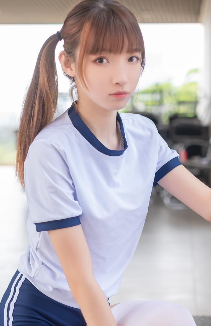 风之领域写真 NO.045 清新体操服白丝女孩