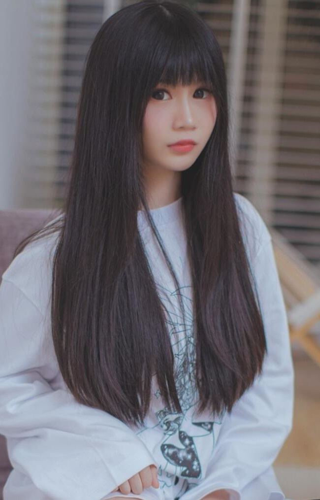 风之领域写真 NO.081 长发的黑丝学妹