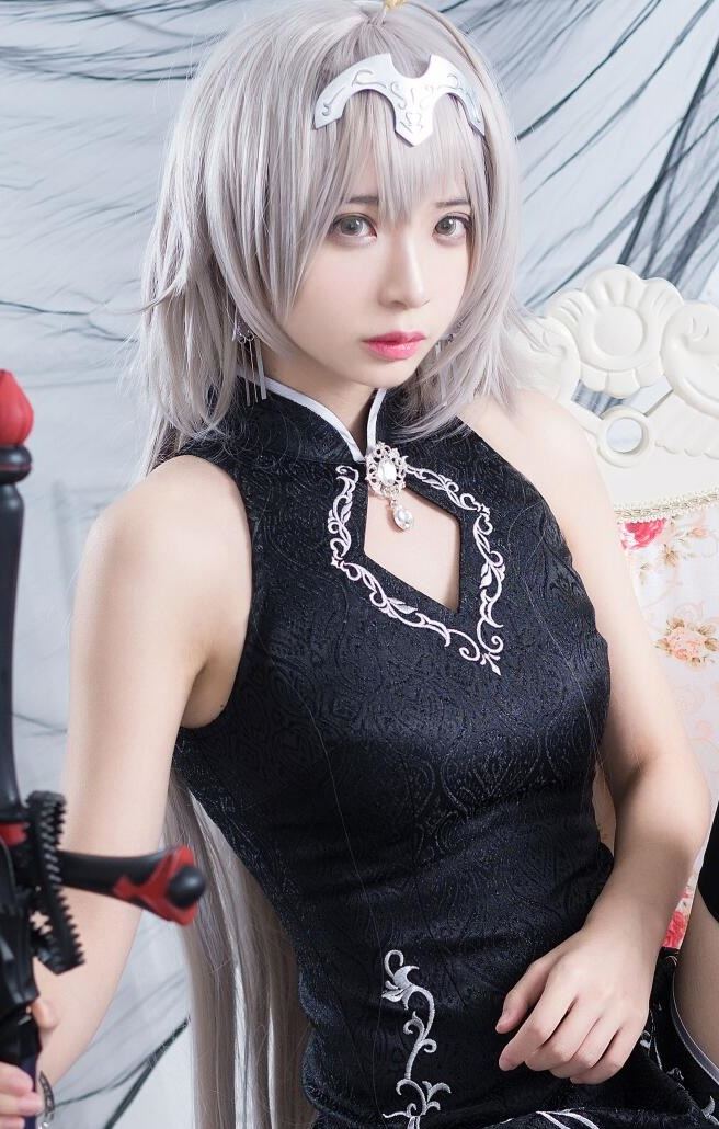 COS美女 疯猫ss – 黑骑士 散图