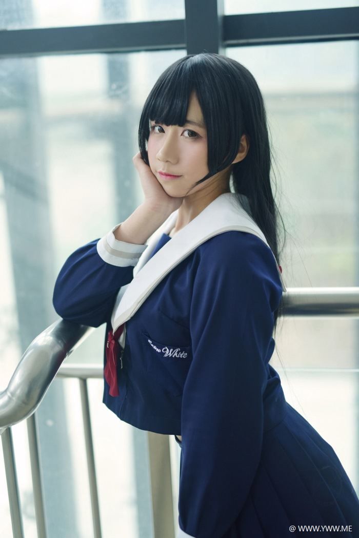 风之领域写真 NO.128 校服黑丝-像素点
