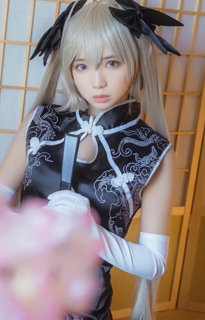 COS美女 疯猫ss – 穹妹旗袍 散图