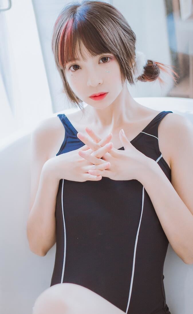 COS美女 疯猫ss – 浴缸 散图