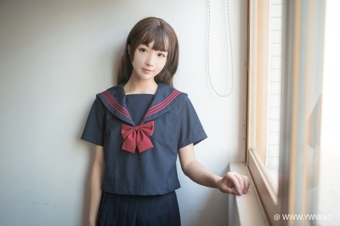 风之领域写真 NO.140 教室里的黑丝JK-像素点