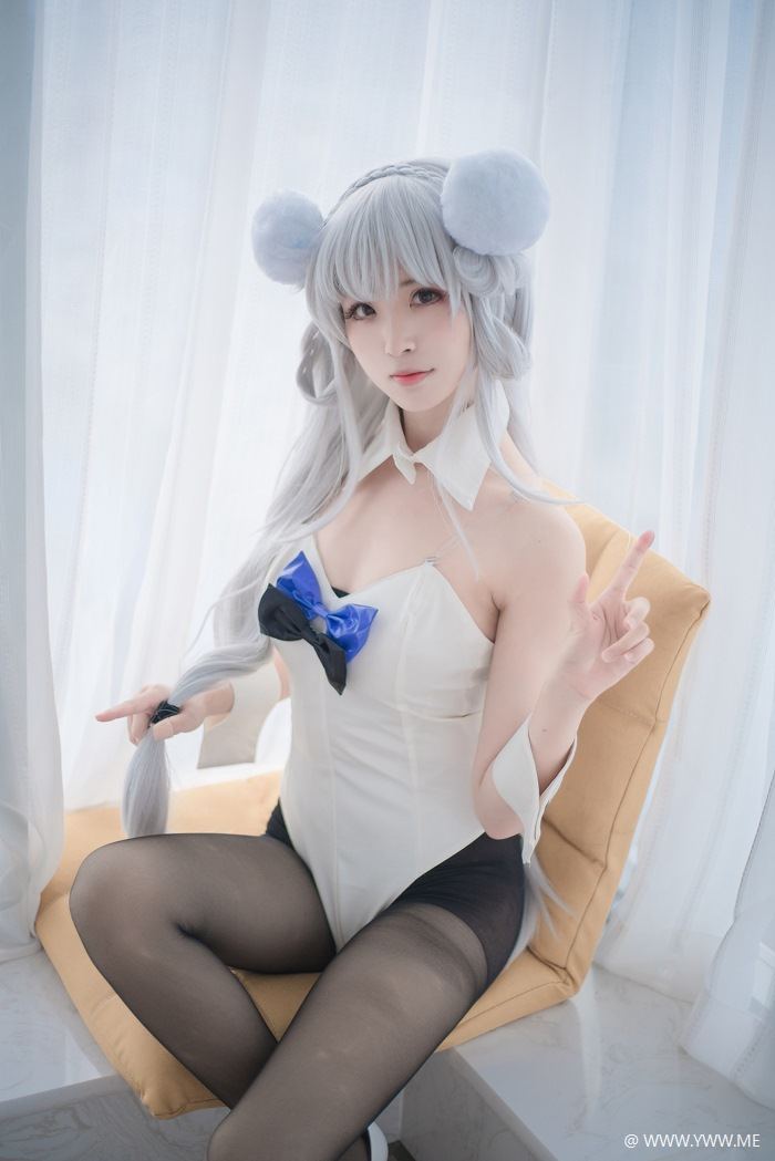 风之领域写真 No.184 黑丝兔女郎-像素点