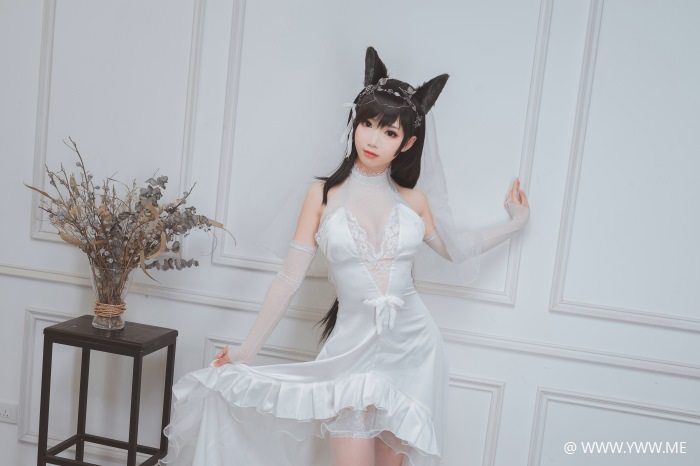 可爱人气Coser面饼仙儿 – 爱宕花嫁-像素点