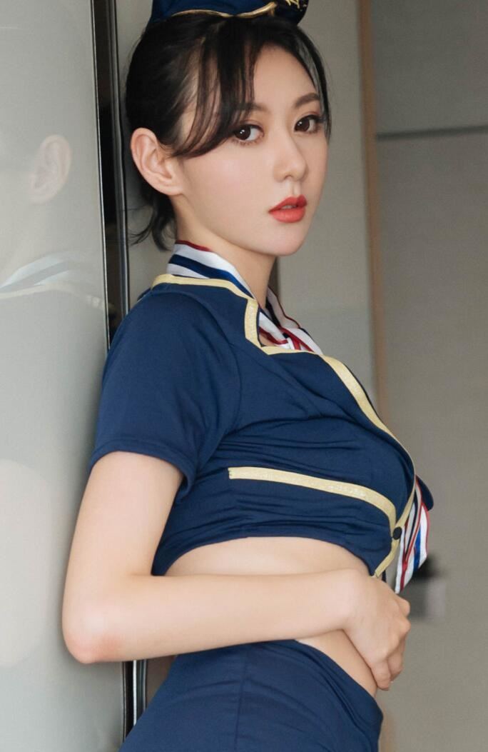 [HuaYang花漾] 2019.08.16 VOL.168 艺轩 空姐 制服