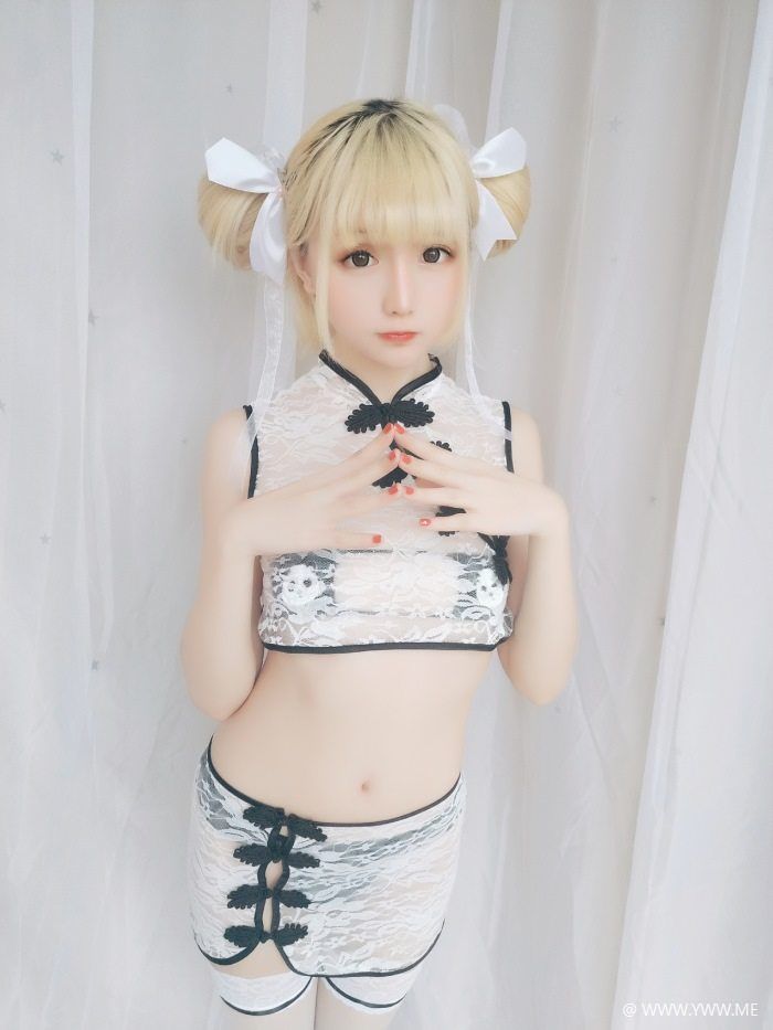 Coser小姐姐星之迟迟 VOL.016 熊猫旗袍-像素点