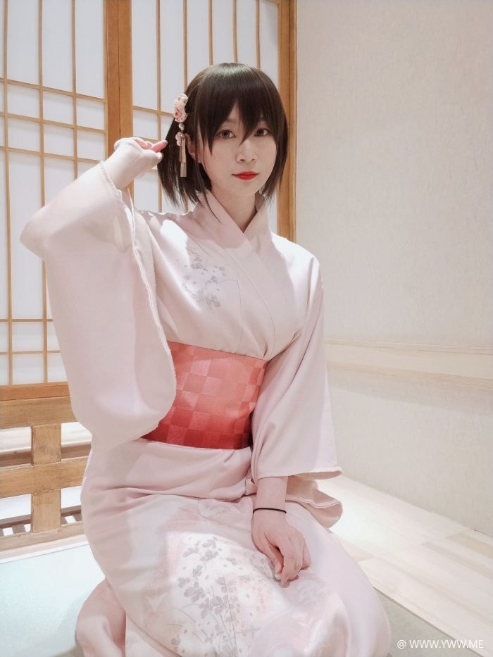 人气动漫Coser@白银81 和服温泉-像素点