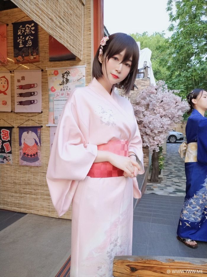 人气动漫Coser@白银81 和服温泉-像素点