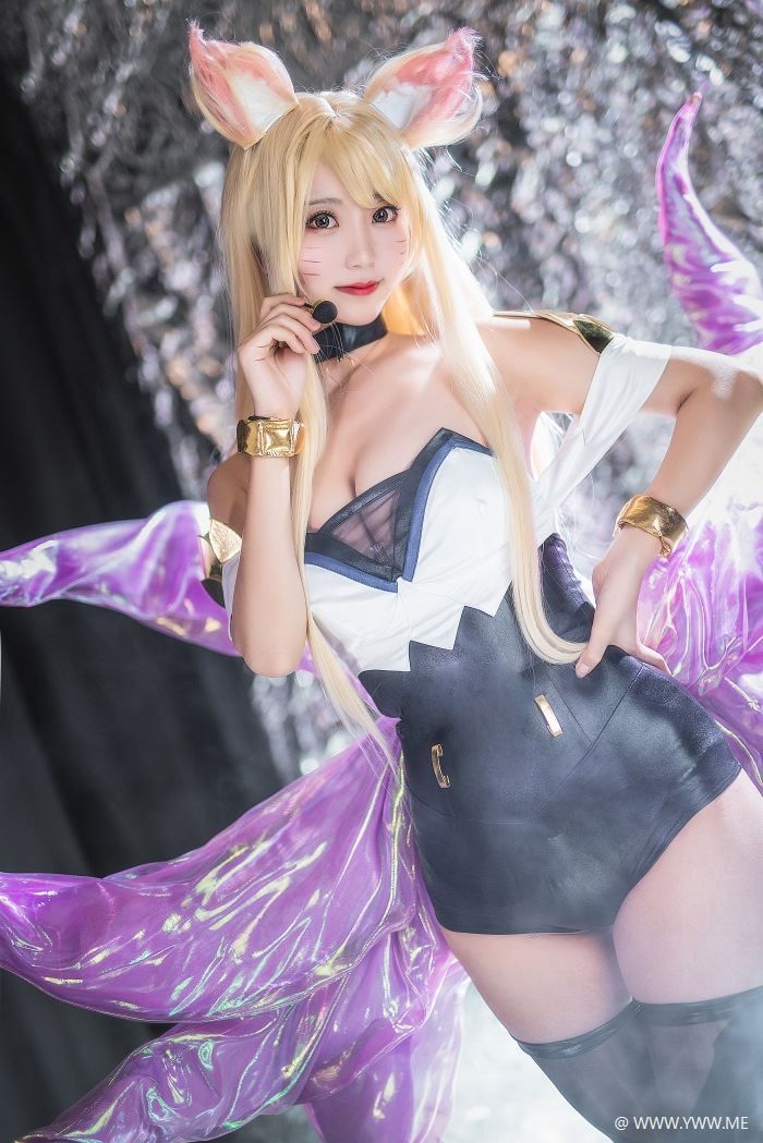 微博红人Coser@黑川 阿狸 KDA √-像素点