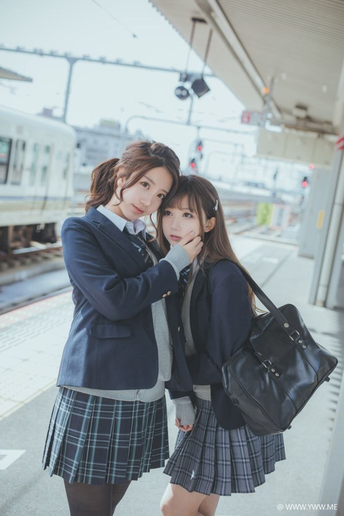 微博红人Coser@黑川 浅野菌子百合-像素点