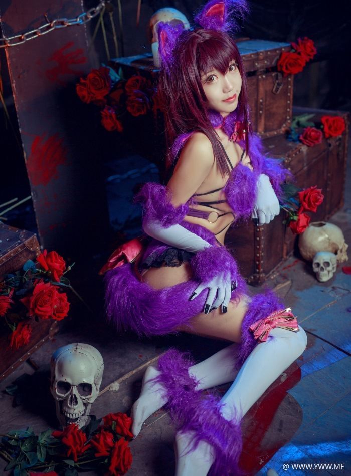 微博红人Coser@黑川 斯卡哈-像素点