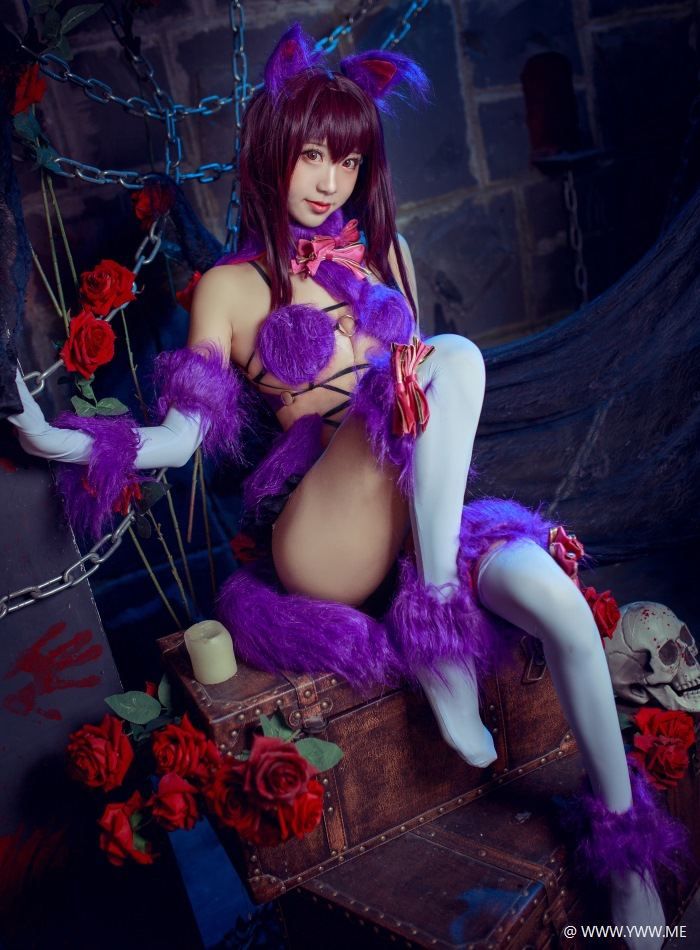 微博红人Coser@黑川 斯卡哈-像素点