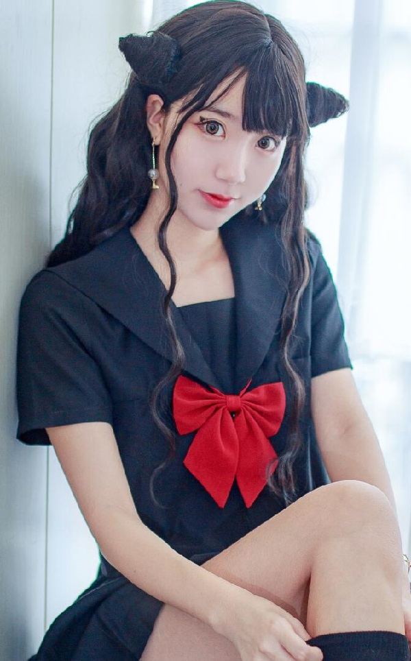 微博红人Coser@黑川 小恶魔JK