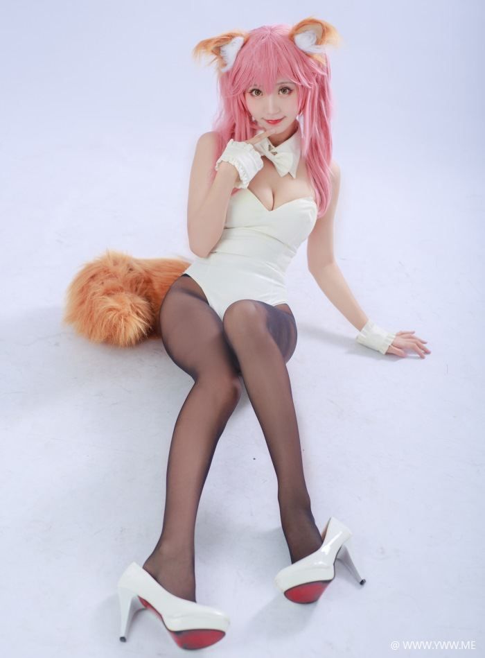 微博红人Coser@黑川 玉藻前真爱-像素点