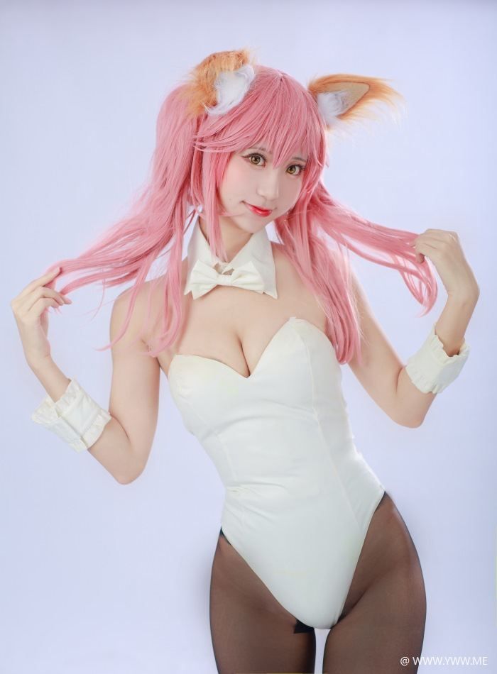 微博红人Coser@黑川 玉藻前真爱-像素点