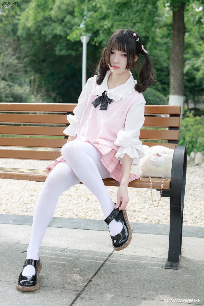 森萝财团写真 JKFUN-007 默陌 80D白丝-像素点