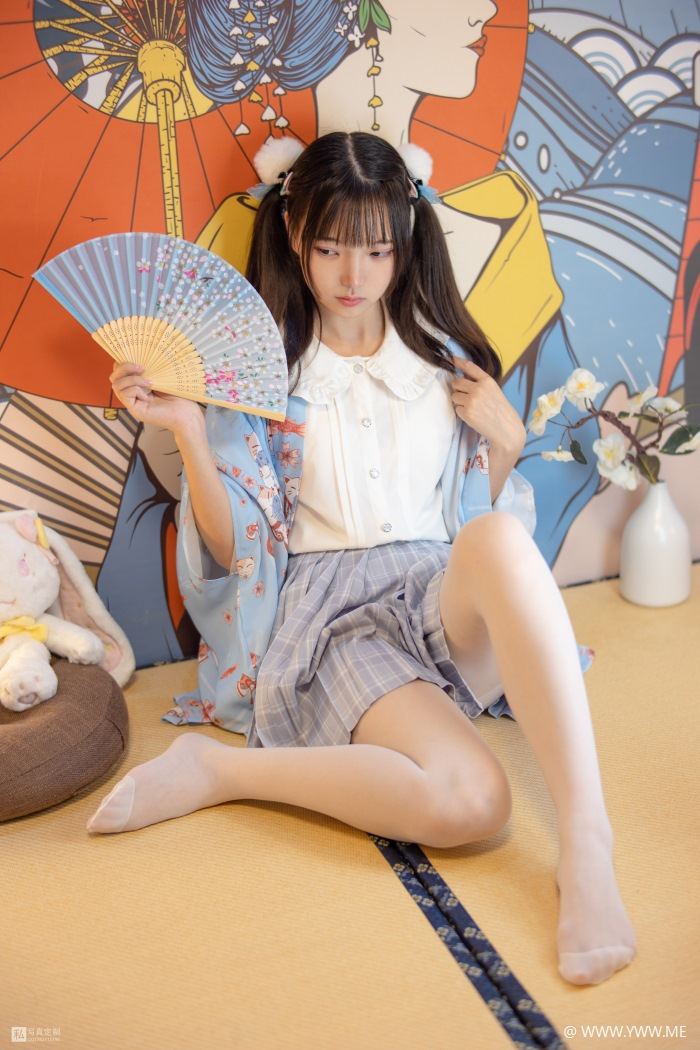 森萝财团写真 JKFUN-027 默陌 花里胡哨的民宿 5D白丝-像素点